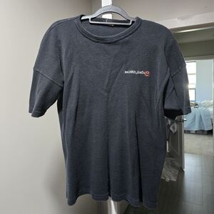 Vintage Y2K Bacardi Limon Promo Waffle Knit T Shirt